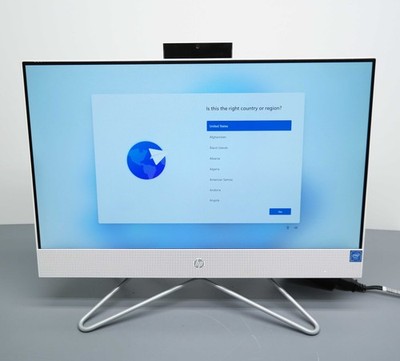 HP 22-DG0024 21.5'' Full HD All-in-One Intel Celeron 4GB RAM 128GB SSD