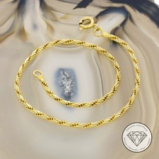 SONDERAKTION WERT 1.090,- Kordel Variant Armband 585 Gold 14k 14 KT 20cm XXYY