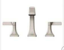 Kohler Riverly 8  Widespread Bathroom Faucet W/Clicker Drain - Brushed Nickel