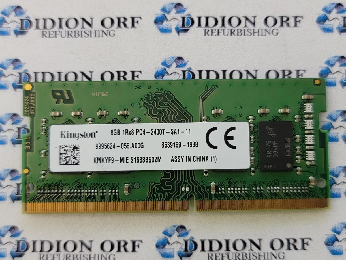 Kingston PC4-19200 (DDR4-2400) Bus Speed Computer RAM 8 GB Total