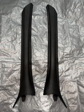 1992-1999 Oem Bmw E36 Convertible A Pillar Trim Black Plastic Good Clips 1992-1999 Oem Bmw E36 Convertible A Pillar Trim Black Plastic Good Clips