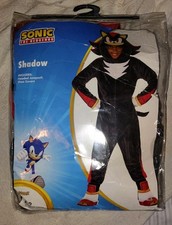 Spirit Kids Shadow Jumpsuit Costume Sonic the Hedgehog Size Child XL 14-16
