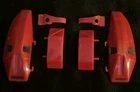 Transformers G1 1985 G1 Jetfire Left & RIGHT LEG ARMOR SET BOTTOM LOT