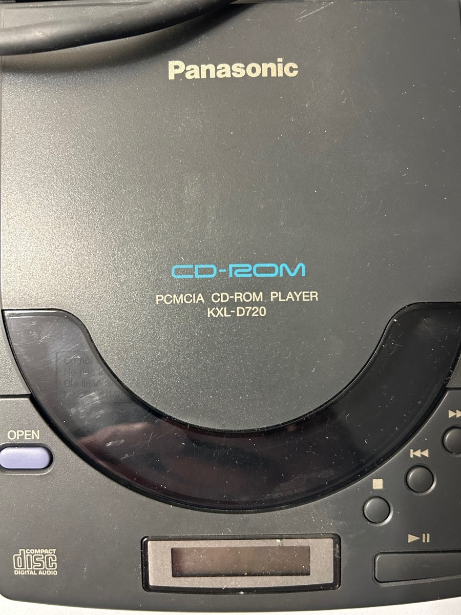 Lot of Two Panasonic KXL-D740 4X PCMCIA CD-ROM SCSI Cd Player