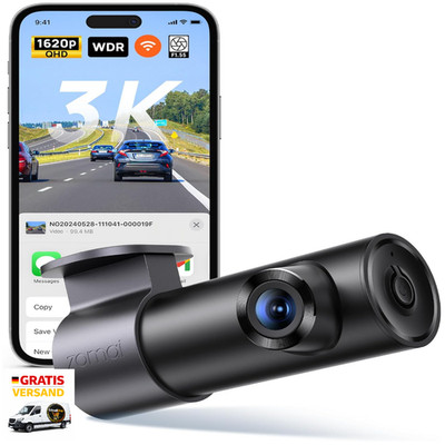 70mai M310 Plus 3k Dashcam 1620p Wdr 24