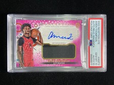 22 Topps Inception OTE Relic GW Amen Thompson Magenta 12/30 PSA 10 Auto 10 -TQ46