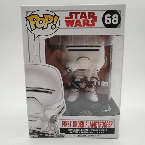 Funko Pop Star Wars First Order Flametrooper #68 Figure - Boxed Unopened in Box