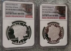 2023S Proof Silver Morgan Peace Dollar Set NGC PF70 UCAM FDOI