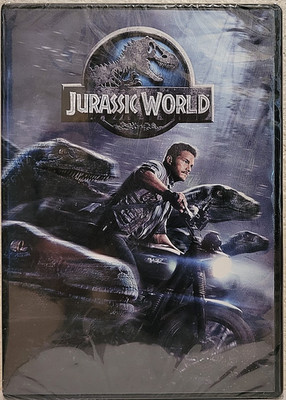 Jurassic World (DVD, 2015) Chris Pratt, Bryce Dallas Howard - Brand New, Sealed!