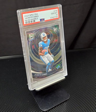 2023 Spectra Jahmyr Gibbs RC #119 Neon Marble /4 PSA 10 GEM MINT 1/4 FIRST PRINT