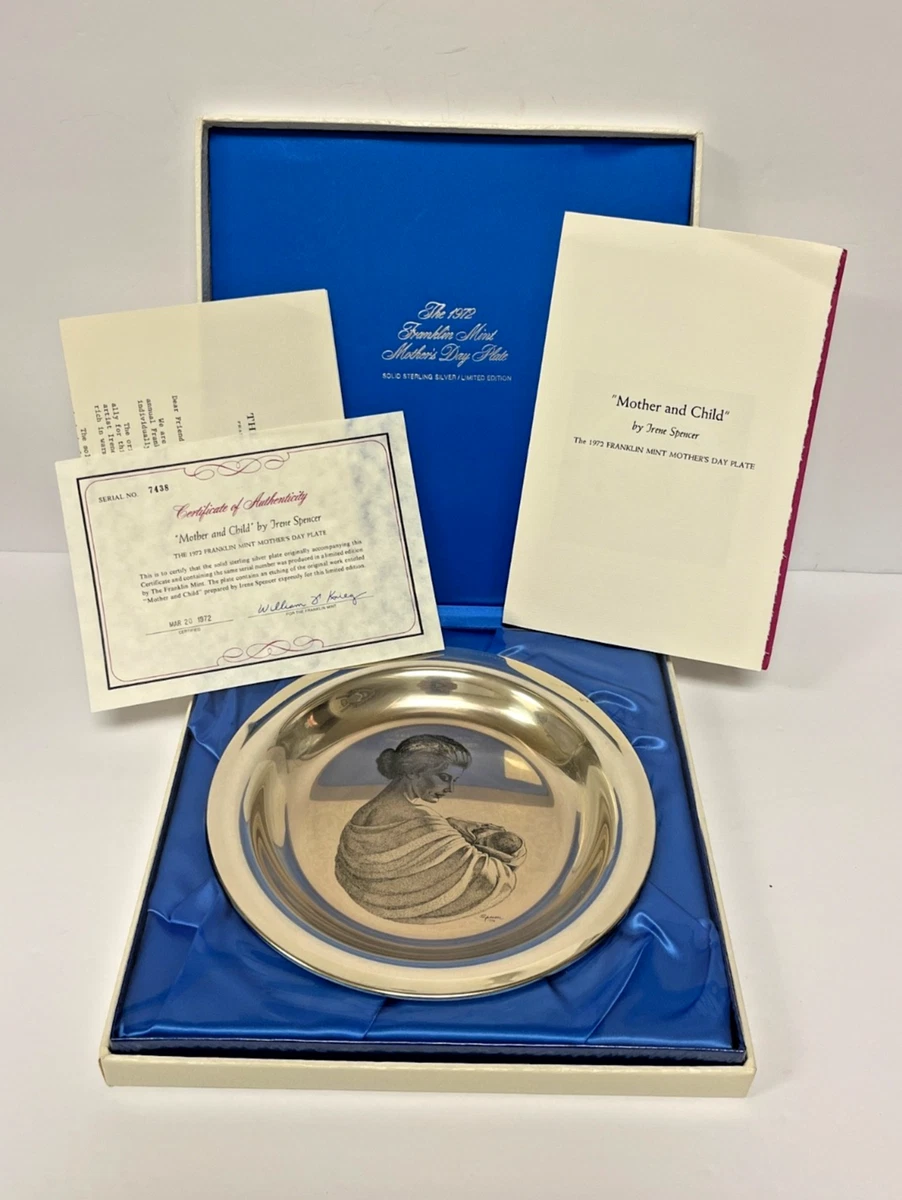 franklin mint mothers day plate products for sale | eBay
