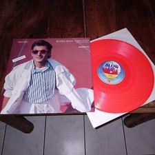 12" MAXI :  MAURO  " BUONA SERA  - CIAO CIAO "  1987 / COLOURED - ITALO DISCO