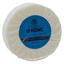Luxury Shaving Soap Puck Refill for Men - Coconut  Jojoba Extracts, Barber Qual