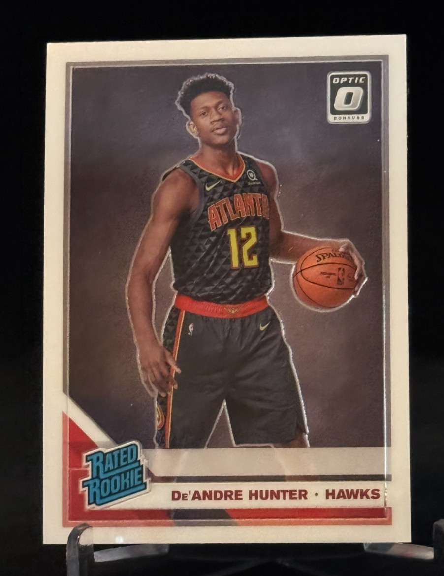 2019-20 Panini Donruss Optic Rated Rookie #198 De'Andre Hunter Atlanta Hawks
