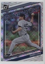 2022 Panini Donruss Dominators Diamond Gerrit Cole #D-11 0e5i