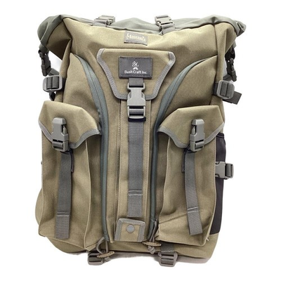 #ad #ad Bush Craft Inc MAGFORCE Backpack Khaki 41 50L Military Camping Tactical Bag Used $480.60