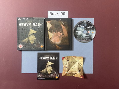 Heavy Rain PlayStation 3 PS3 Special/Limited Edition Sleeve