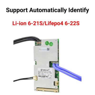 Smart BMS 24V - 60V Lifepo4 40A 50A 80A 100A LDC 6S 8S 10S 13S 16S 20S 22S