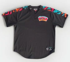 Mitchell & Ness San Antonio Spurs Hardwood Classics Jersey Fiesta Colors - Large