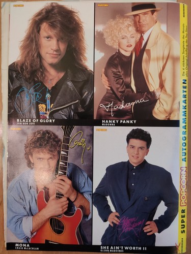popcorn Nr. 9 vom September 1990 Zeitschrift Jugendmagazin Musik Film Kino Lifes - Bild 16 von 16