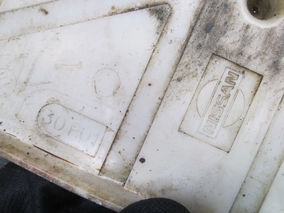 90-96 NISSAN Z32 300ZX BATTERY TRAY SUPPORT W MOUNTING HOLDERS OEM - Image 3 of 4