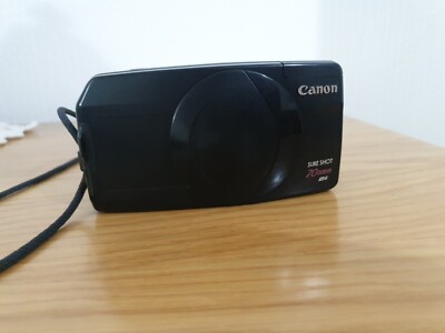 Canon Sure Shot 70 Zoom analoge Kompaktkamera 35 mm schwarz 