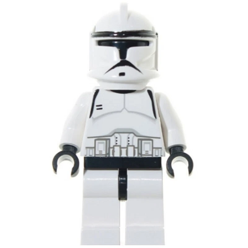 LEGO Star Wars Clone Trooper Phase 1 Episode 2 Minifigure Vintage 4482 7163