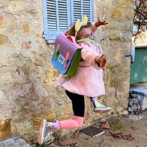 Handmade Satchel, Kids School Leather City Backpack/bag Designer By Zatchels - Picture 5 of 5