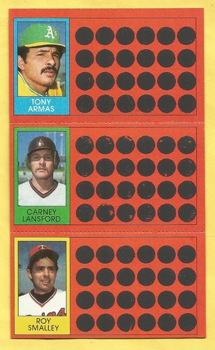 1981 Topps Scratchoffs 3 Card Panels Unscratched / You Pick The Cards - Bild 7 von 65