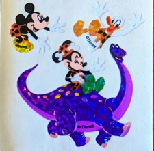 sandylion stickers Mickey Mouse Dinosaur Prismatic 1 MOD