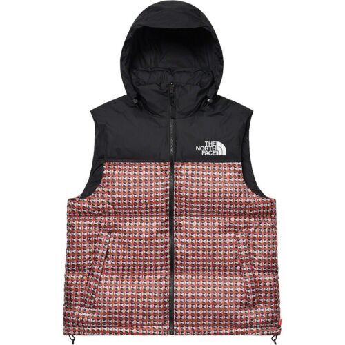 The North Face Red Run Vest/Down Vest/S/Nylon/Blk/Plain/Ny82394 | eBay