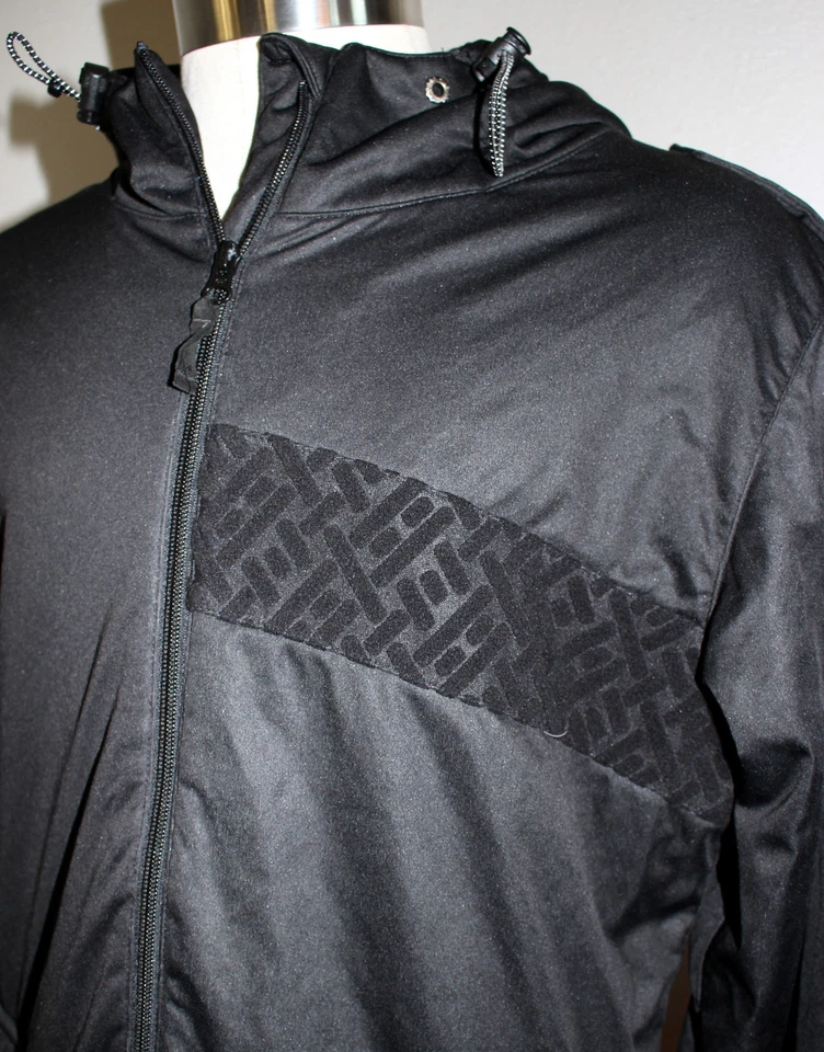 Chaqueta de snowboard Ride Arsenal forrada de lana negra para hombre pequeña Foto 3 de 4