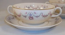 Syracuse Arcadia Cream Soup Bowl and Saucer Set
