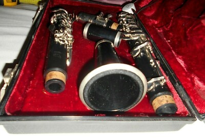 Vintage Collectible EVETTE Buffet Crampon Clarinet #156272 Hard