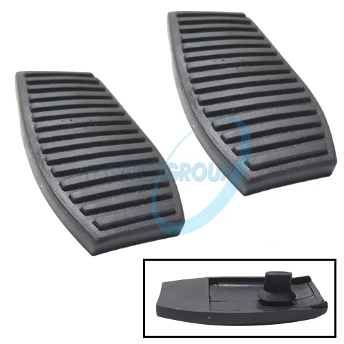 2 RUBBERS PEDALS BRAKE CLUTCH BRAKE COVER FOR FIAT PUNTO, PUNTO VAN 46554487