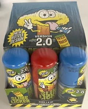 Toxic Waste Slime Licker 2.0 Sour Liquid Candy 12 Ct Strawberry Blue Razz Bulk