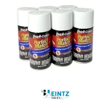 Duplicolor BGM0433 Perfect Match GM Bright White 8 oz Aerosol 16 WA9753 (6 PACK)