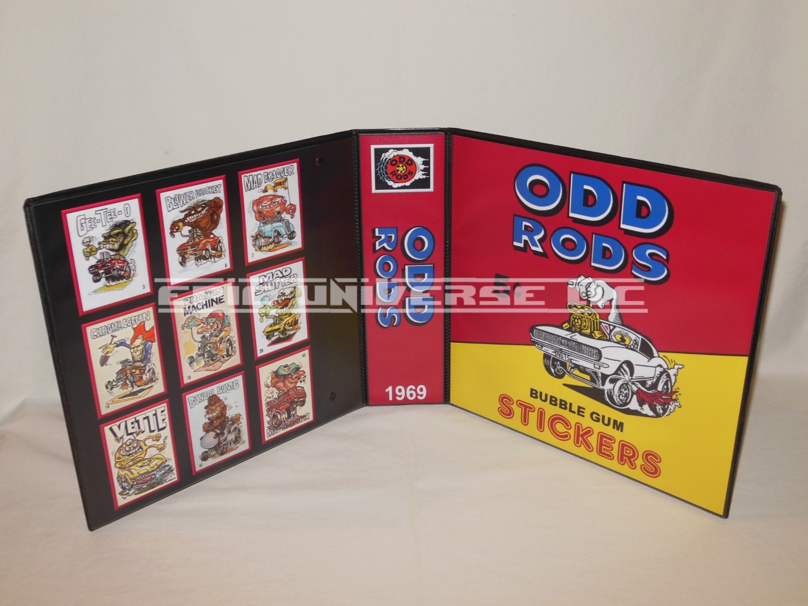 Custom Made 3 Inch 1969 Odd Rods Trading Card Binder Graphic Inserts eBay