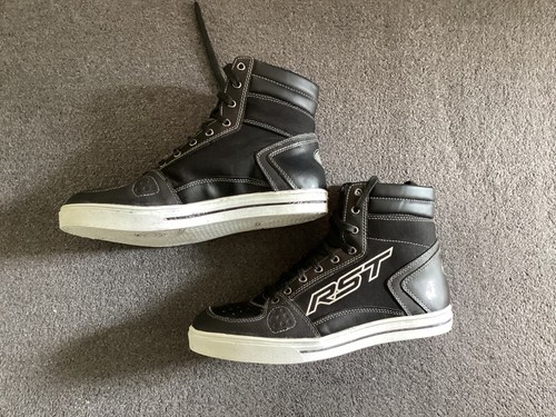 RST HiTop Moto Sneaker Urban City Low Boots Size 9 - Picture 4 of 6