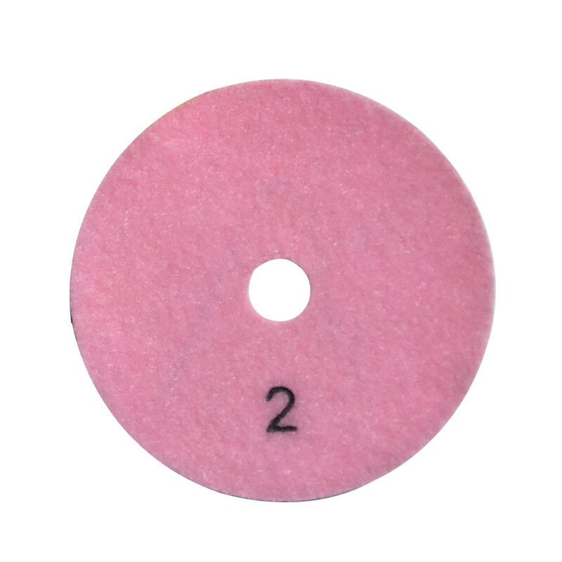 3PCS/Set 1#2#3# Dry/Wet 3 Step Diamond Polishing Pads 4-inch for Granite Marble