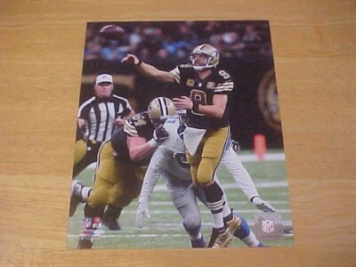 Drew Brees New Orleans Saints LICENSED 8X10 Photo  Free Shipping 3 Or More