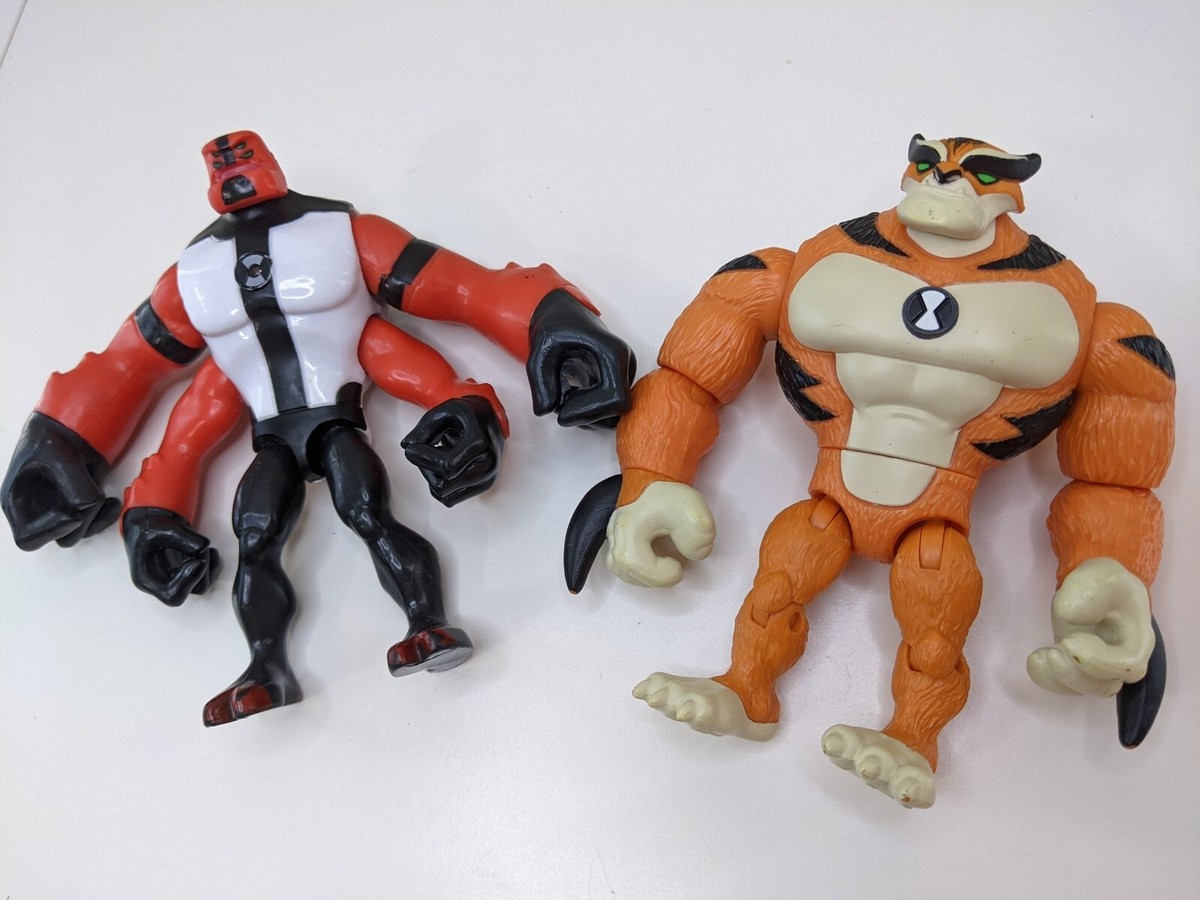 Ben 10 Action Figures Four Arms Rath 5
