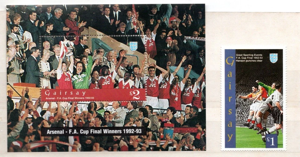 Football Stamps Scottish Island Gairsay Bernera Easdale Arsenal Blackpool GB - Image 2 of 4