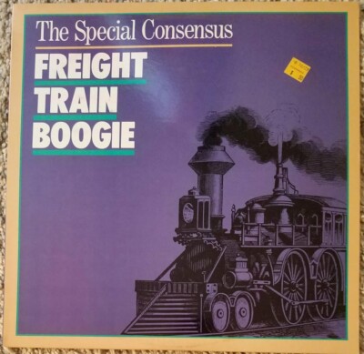 The Special Consensus, Freight Train Boogie. AUTOGRAPHED vinyl LP. Near-mint