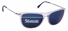 SFx Replacement Sunglass Lenses fits Prada SPS01P  PS01PS - 56mm Wide