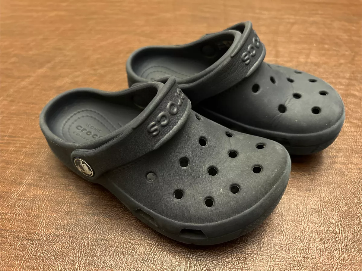 Little Kids Crocs Size 10 Blue