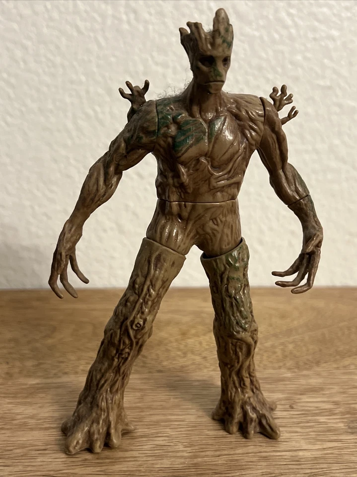 "FIGURA DE ACCIÓN JUGUETE GROOT GUARDIANES DE LA GALAXIA 5,5""" Foto 2 de 4
