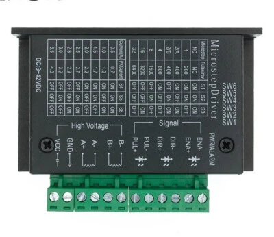 MARKENLOS TB6600 CNC Stepper Motor Driver Controller Control Stepper Motor Driver 9-42V