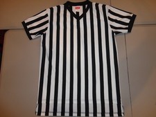 Rawlings NEW w/o tags REFEREE Stripe Basketball Football Jersey Mens L Excellent