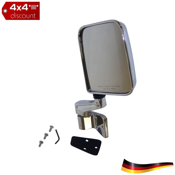 Seitenspiegel, (AußEnspiegel) Und Arm, Rechts, Vorne (Nicht Eu) Chrom-image